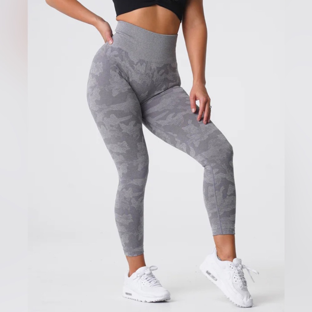 NVGTN Grey Camo Seamless Leggings